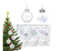 pour sapin de Noël | Décoration à suspendre incassable - Sphères suspendues | pour chambre, fenêtre, boutique, maison, fête, fête de Noël, intérieur et extérieur