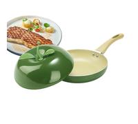 Pour sauces avec couvercle et cuisson en forme de fruit, mijoteuse avec couvercle, pour cuisinière à induction, cuisinière, mijoter, rôtir, spaghetti, soupe