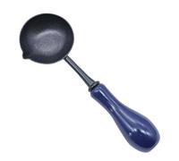 Pour sceller | Cuillère à sceller avec poignée en bois, cuillères à cire antiadhésives, chauffe-cire vintage, cuillère à cachet de cire, enveloppe cadeau, invi