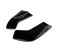 Pour Scirocco R 2009-2016 Séparateurs De Pare-chocs Arrière De Voiture Tabliers Becquet De Coffre Diffuseur D'aile De Canard Protection D'angle Style Extérieur De La Voiture(Gloss Black)