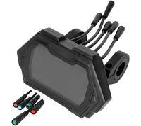 Pour scooter électrique Kugoo M5 Pro TFM13 avec large support de tension 36 V-72 V et affichage clair en temps réel dans un design compact noir