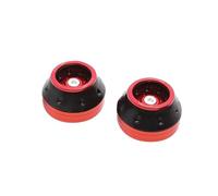 pour Scooter Electrique Moto Crash Protector Wheel Protection Pads Slider Cups Anti(Red)
