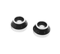 pour Scooter Electrique Moto Crash Protector Wheel Protection Pads Slider Cups Anti(Silver)