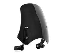 Pour SCR 950 Pour Scrambler Pour Café Pour Racer 2017 Pour SCR950 Pare-brise Déflecteur De Vent Accessoires Moto Pare-brise Carénage Extension Bulle Moto(Black)