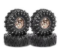 pour SCX10 AXI03007 Pro pour TRX4 pour TRX6 Gen7/8 D90 VS4-10 pour MST CFX 1/10 Aluminium 1.9 Roues Pneus Beadlock Voiture sur Chenilles Réparations RC RC Pneus Accessoires