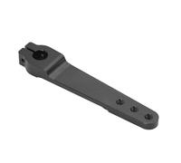Pour SCX10 Bras Servo Direction Allongé Aluminium 1,5'' 1,75'' 2,0 Pouces 25T Fixation M3 À 3 Trous Voitures Avions RC Accessoires Modèles RC(Black,1pcs)