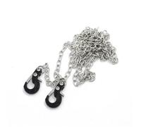 pour SCX10 D90 D110 TF2 pour Tamiya pour TRX4 RC Crochet Remorque Voiture sur Chenilles Accessoires Chaîne Pièces Mise À Niveau RC Jouets Réparations