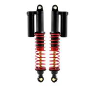 pour Scx10 pour TRX-4 D90 R100 1/10 2 Pièces Pression Négative Métal Double Amortisseur Voiture Camion Chenille Télécommande Rc Auto Amortisseur