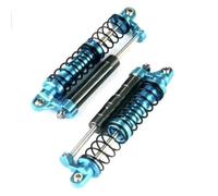 Pour Scx10 Pour Trx-4 Pour Trx-6 1/10 L93 Mm Amortisseur Double Pression NéGative D'Huile RéGlable MéTal Rc Voiture Sur Pour Circuit Pièces Amortisseurs RC(Blue,2PCS)