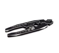 Pour SCX10 Pour TRX4 1/10 Pince Amortisseur Métallique Pince Bec Sphérique Outil Pratique Montage Démontage Mise À Niveau Voiture Télécommandée PièCes Rc(Silver)