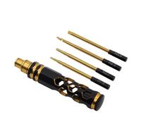 pour SCX10 TRX 1/8 1/10 RC Car 12 en 1 Tournevis Hexagonal 1,5 2,0 2,5 3,0 Mm 6,35 Mm Clé Allen À Changement pour Rapide Vis Hexagonales Clé Outil RC Accessoire De Pièce(4 in 1 B)