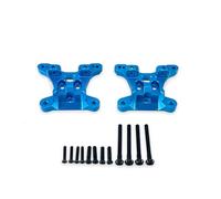 Pour SCY 16101 16102 16103 16106 16201 1/16 Fixations Supports D'amortisseurs Avant Arrière PRO Haute Vitesse Pièces Métalliques Améliorées Voitures Radiocommandées PièCes Rc(Blue)