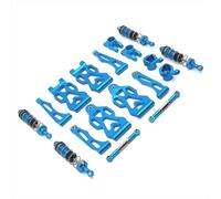 Pour SCY Pour JJRC 1/16 Métal Amélioré Bras Oscillant Coupelle Direction Ensemble Pièces Voiture RC Mise Niveau Accessoires Remplacement Réparation Pièces Améliorations RC(SKY BLUE)