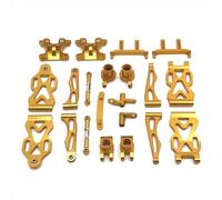 Pour SCY Pour JJRC 16101 16102 16103 16104 16106 16201 1/16 Kit De Mise À Niveau Et Vulnérabilité Pour Pièces Voiture RC En Métal Pièces Voitures RC(Yellow)