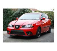 Pour Seat Ibiza 6L FR Spoiler Lèvre Lame Inférieure Pare-Choc Avant Noir 02-08