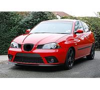 Pour Seat Ibiza 6L FR Spoiler Lèvre Lame Inférieure Pare-Choc Avant Noir 02-08