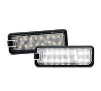 Pour Seat Pour Altea Pour Exeo Pour Ibiza Pour Leon Pour Toledo Pour Skoda Éclairage Plaque D'immatriculation LED Blanc 2 Pièces Eclairages Plaque Immatriculation