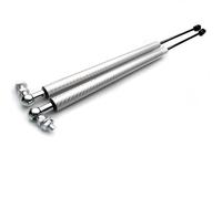 Pour Seat Pour Cupra Pour Leon MK4 2020-2023 Couverture Moteur Voiture Barres De Jambe De Force Tige Hydraulique Ressort Support De Choc Kit Levage(Carbon Silver)