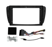 pour Seat pour Ibiza 2009-2011 2012 2013 Kit Console Centrale D'autoradio 9 Pouces Panneau Garniture Harnais Câble Cadre Lecteur Multimédia Voiture MENSUNUBNM