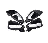 pour Seat pour Ibiza 6J 2010 2011 2012 2013 2014 2015 2016-2022 Poignées Porte Intérieures Intérieures Brillantes Avant Arrière Voiture 6J1837113AAH Poignée Porte Intérieure Voiture(Matte Silver Set)