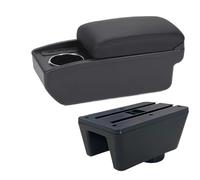 Pour Seat Pour Ibiza 6j 6L Accoudoir De Voiture Boîte De Rangement Pour Pièces De Rénovation Accessoires D'intérieur De Voiture Boîte Accoudoir Voiture(B2 Black line 6USB)