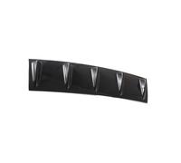 pour Seat pour Ibiza Lame De Pare-Chocs Arrière, Diffuseur, Protection, Séparateurs Latéraux, Accessoires Auto(Black 5Fin)