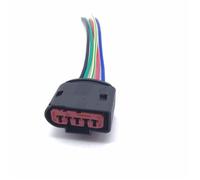 Pour Seat Pour Ibiza Pour Leon 1996 1997 1998 1999 2000 2001 2002-2010 CAPTEUR DÉBIT D'AIR MASSIQUE MAF 0280217121 06A906461 Capteur Qualité L'air Automobile(Only Connector)