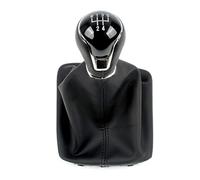 pour Seat pour Leon III 3 MK3 5F 2012-2016 2017 Boîte De Vitesses Manuelle De Voiture 5/6 Vitesses Pommeau Levier Vitesse Poignée avec Botte en Cuir PU Levier Vitesses Handball