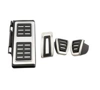 Pour Seat Pour Leon Pour 5F Pour MK3 Car Styling Sport Carburant Frein Dead Pedal Cover Set Foot Treadle Foot Brake Cover Pad Car Pedal Pédale Foot Treadle Foot Brake Cover Pad (1 pc Foot Repose-pieds