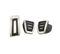 Pour Seat Pour Leon Pour 5F Pour MK3 Car Styling Sport Carburant Frein Dead Pedal Cover Set Foot Treadle Foot Brake Cover Pad Car Pedal Pédale Foot Treadle Foot Brake Cover Pad (1 pc Foot Repose-pieds