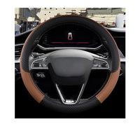 pour Seat pour Tarraco Couverture Volant Voiture Antidérapante en Cuir PU Accessoires Auto Accessoires Housse Volant Voiture(Brun)