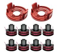 Pour sécateur à gazon AL-KO GTE 350 450 550 6 bobines de fil 1 capuchon 112966 DCQW