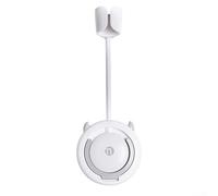 Pour sèche-cheveux rotatif à 360 degrés pour une installation sécurisée sur un mur ou une porte d'armoire et une performance de charge fiable (gris)