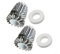 Pour semi Brush 61020601 avec anneau pour Dolphin M400 Astralpool Dynamic Plus Explorer Plus Logic pour Eco 50 60 M500 Pro X1 SF 60 Sprite RC Unit (4 pièces)