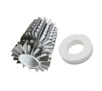 Pour semi Brush 61020601 avec anneau pour Dolphin M400 Astralpool Dynamic Plus Explorer Plus Logic pour Eco 50 60 M500 Pro X1 SF 60 Sprite RC Unit (2 pièces)