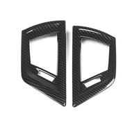 Pour Série 1 2 F20 F21 F22 F23 2017 2018 2019 Garniture Du Cadre De Sortie D'aération De Climatisation Latérale De La Console Centrale LHD Moulages intérieurs(Carbon Fiber look)