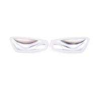 Pour Série 1 E81 E82 E87 E88 2007-2011 Poignée De Porte Intérieure | Garniture du couvercle du bol(2 Pcs Silver)