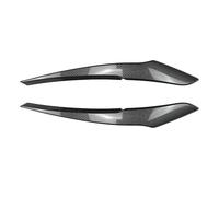 Pour Série 1 F20 F21 Version De Base 2011 2012 2013 2014 Autocollant De Garniture De Couverture De Paupière De Sourcil De Phare Couvercle Phare Voiture(Carbon Fiber Look)