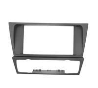 pour Série 3 E90 E91 E92 E93 2004-2012 Kit De Garniture De Tableau Bord Double DIN Radio DVD GPS Stéréo Panneau Cadre Entouré CFCKHPTHAZ(178x102mm)