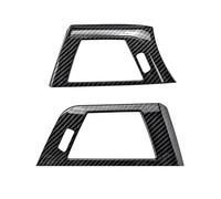 Pour Série 3 F30 F31 F32 F33 F34 F36 320i 428i Cadre De Garniture De Couvercle Ventilation Climatisation Latérale De Voiture En Fibre De Carbone FIXCOR