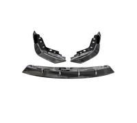 pour Série 3 G20 G21 G28 2019 2020 2021 2022 Kit Carrosserie Becquet Pare-Chocs Avant Spoiler Diffuseur Protection ABS Aileron De Canard LTQSIV(Gloss Black)