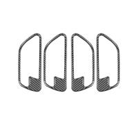 Pour Série 3 GT F30 F34 2013-2018 Enjoliveurs De Poignées De Porte Décoration Intérieure OOPUHKSY(Black carbon fiber)