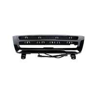 Pour Série 3 Pour F30 LCI Radio Garniture LED Tableau De Bord Console Centrale Panneau AC Lumière Voiture Décoration Intérieure Accessoires 1 Pièces Noir Autocollants Décoratifs Tableau Bord