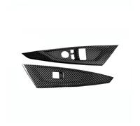 Pour Série 4 G22 Coupé Cache-interrupteur De Lève-vitre Intérieur En Fibre De Carbone Véritable Accessoires De Voiture CRRYUQWWM(Glossy Carbon RHD)