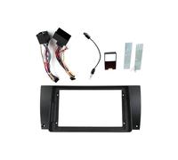 pour Série 5 E39 X5 E53 1999-2006 Cadre De Tableau De Bord pour Autoradio Lecteur Multimédia Accessoires Voiture