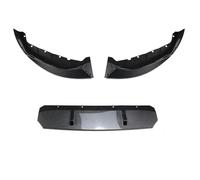 pour Série 5 G30 G31 525i 530i 540i pour Tech Sport 2021 2022 2023 Lèvre De Pare-Chocs Avant Protecteur Spoiler Kit Carrosserie QAQMHVCVB(Carbon Fiber Look)