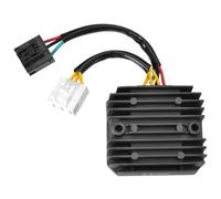 Pour SH125 SH150 PES125 PS125 PES150 PS150 2005-2012. Redresseur de régulateur tension bobine stator moteur moto(Only Rectifier black)