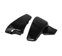 pour Shadow pour VLX 600 pour VT600C pour VT600CD pour Deluxe 1999-2008 Couvercle Latéral De Batterie en Plastique ABS Noir pour Moto 2 Pièces Couvercle Protection sous Moteur(Black)