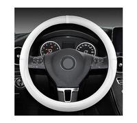pour Sharan pour Passat pour Caddy pour Touran pour Tiguan pour Golf 7 Housse Volant Voiture Antidérapante Housse Volant Voiture(White O Shape)