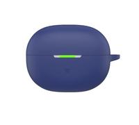 pour SHOKZ OpenDots Air Étui de Protection en Silicone, Boîtier à Couverture Complète Antichoc et Anti-Poussière, Protecteur de Coque Souple Solide pour Écouteurs OpenDots Air. (Bleu Foncé)